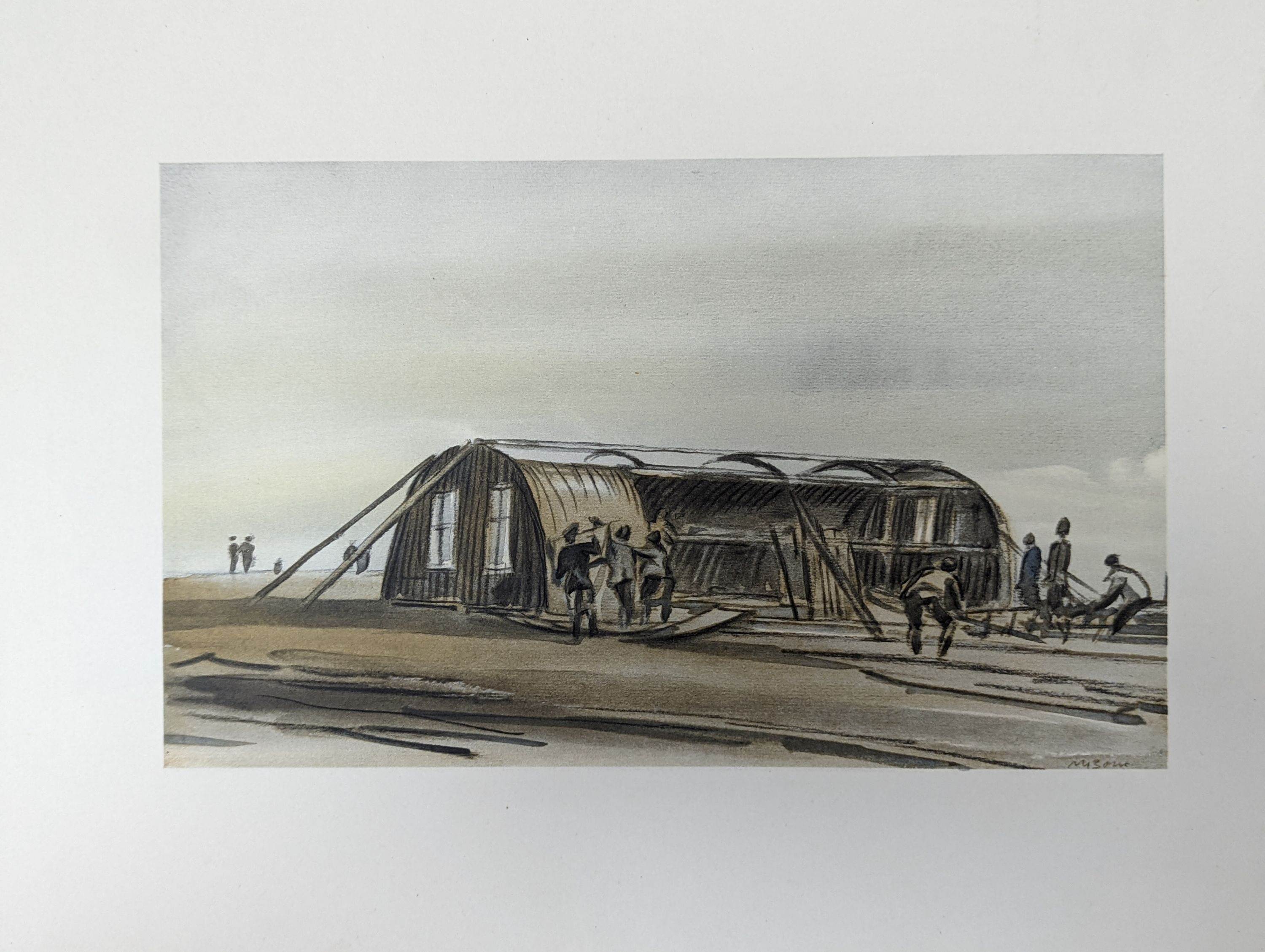 After Muirhead Bone, twenty unframed colour prints, Scenes from the Great War, overall 38 x 51cm, unframed